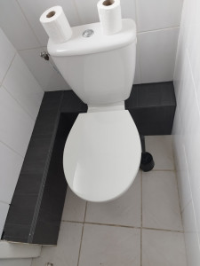 Photo de galerie - Coffrage dans WC 