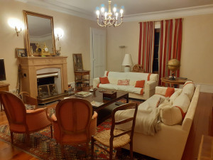 Photo de galerie - Salon finition à la chaux 