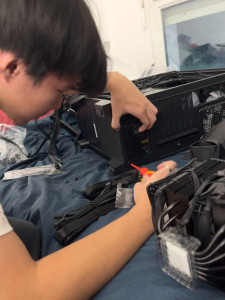 Photo de galerie - Montage d'un pc gaming 