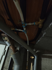 Photo de galerie - Réparation fuite passage en multicouche 