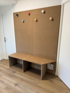 Photo de galerie - Création d'un meuble sur mesure à Vannes
