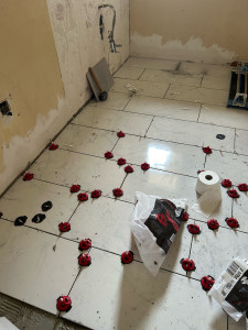 Photo de galerie - Carrelage sol sdb