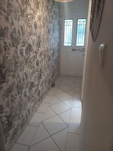 Photo de galerie - Nettoyage d'un hall d'entrée réalisée