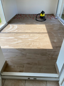 Photo de galerie - Carrelage pièce 