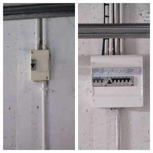 Photo de galerie - ? Remise en conformité tableau électrique – garage à Sète ✔️
Intervention sur un tableau électrique de garage afin de sécuriser et remettre l’installation aux normes actuelles.