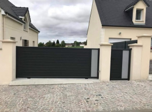 Photo de galerie - Pose de portail et portillon 