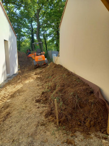 Photo de galerie - Terrassement terrain / projet 