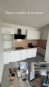 Photo de galerie - Dépose complète de la cuisine 