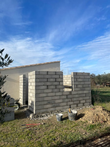 Photo de galerie - Extension en agglo