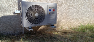 Photo de galerie - Installation d' une climatisation airton.