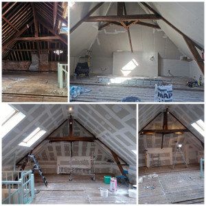 Photo de galerie - Plâtrerie - Murs - Plafonds