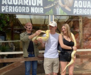 Photo de galerie - Cette photo montre que je suis à l’aise avec n’importe quels animaux.