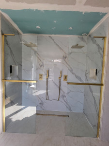 Photo de galerie - Douche italienne terminé 