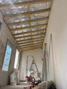 Photo de galerie - Rehaussement de charpente 