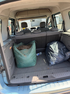 Photo de galerie - Mise en déchèterie de sac de terre 