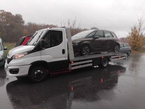 Photo de galerie - Remorquage voiture en panne