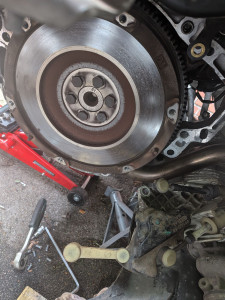 Photo de galerie - Changement embrayage sur Citroën c4 
