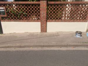 Photo de galerie - Mur exterieur après