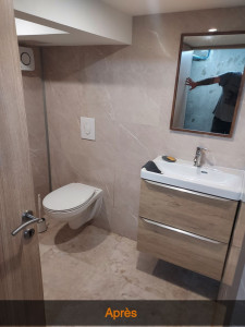 Photo de galerie - Création salle de bain 