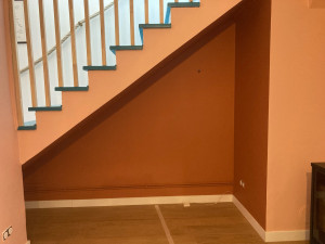 Photo de galerie - Deux couleurs différentes pour créer un espace cosy