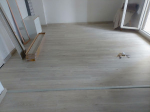 Photo de galerie - Pose de parquet - Revêtement de sol