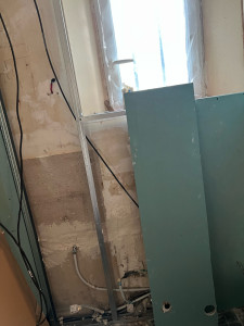 Photo de galerie - Création doublage salle d’eau 