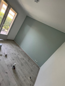 Photo de galerie - Peinture mur 