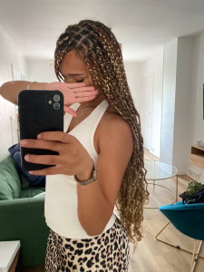 Photo de galerie - Braides sur cheveux lisses 