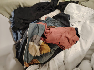 Photo de galerie - Linge avant repassage