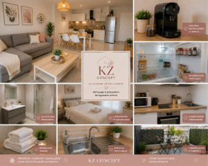 Photo de galerie - KZ CONCEPT ?  Le moindre détail compte. ✨  Propreté, confiance et excellence pour vos logements Airbnb.
