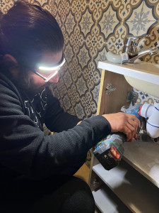 Photo de galerie - Intervention Syphon qui fuyait