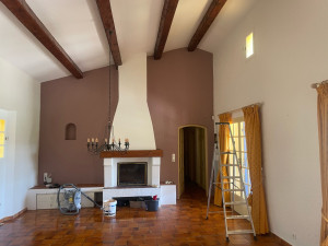Photo de galerie - Peinture d’un salon 