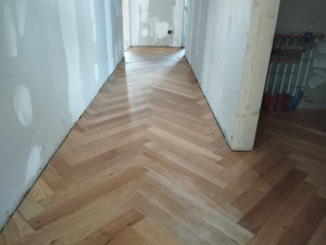 Photo de galerie - Pose de parquet collé 