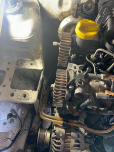 Photo de galerie - Remplacement distribution kangoo 1.5 DCI