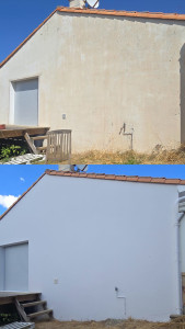 Photo de galerie - Peinture sur pignon 