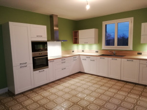 Photo de galerie - Pose de cuisine