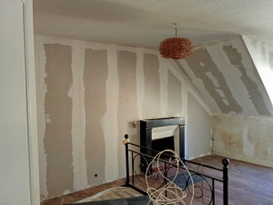 Photo de galerie - Isolation murs 
