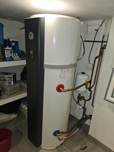 Photo de galerie - Installation ballon thermodynamique 
