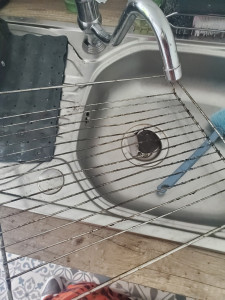 Photo de galerie - Avant nettoyage de grille