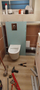 Photo de galerie - Installation WC suspendu de AàZ