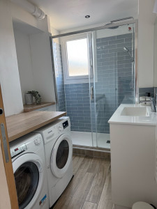 Photo de galerie - Détartrage de parois de douche 