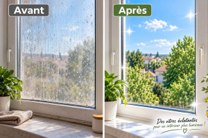 Photo de galerie - Vitres Éclatantes & Maison Plus Lumineuse - Lavage Pro Sans Traces