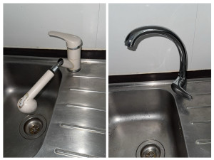Photo de galerie - Remplacement mitigeur évier 