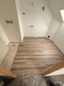 Photo de galerie - Pose de wc réalisation douche ,carrelage ,création évacuation d’eau 