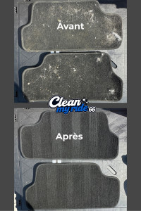 Photo de galerie - Shampooing de tapis de mini Cooper cabriolet