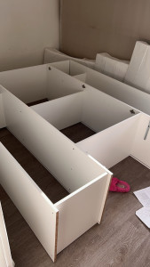 Photo de galerie - Montage d’une armoire 
