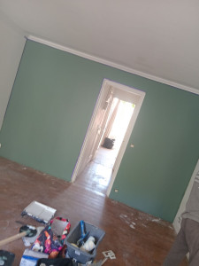 Photo de galerie - Après enduit ponçage et Peinture 
