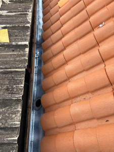 Photo de galerie - Changement chêneau zinc 