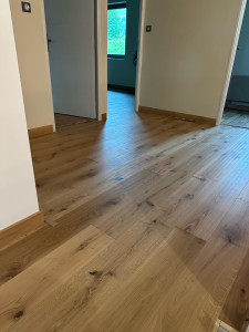 Photo de galerie - Pose de parquet - Revêtement de sol