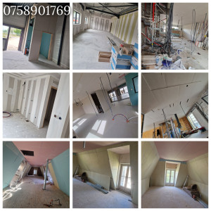 Photo de galerie - Cloisons BA13 BA18 
Faux plafond
Bandes & enduits
Isolation
Finitions
? Bordeaux • Bègles et alentours
? 07 58 90 17 69